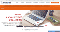 Desktop Screenshot of francopost.it